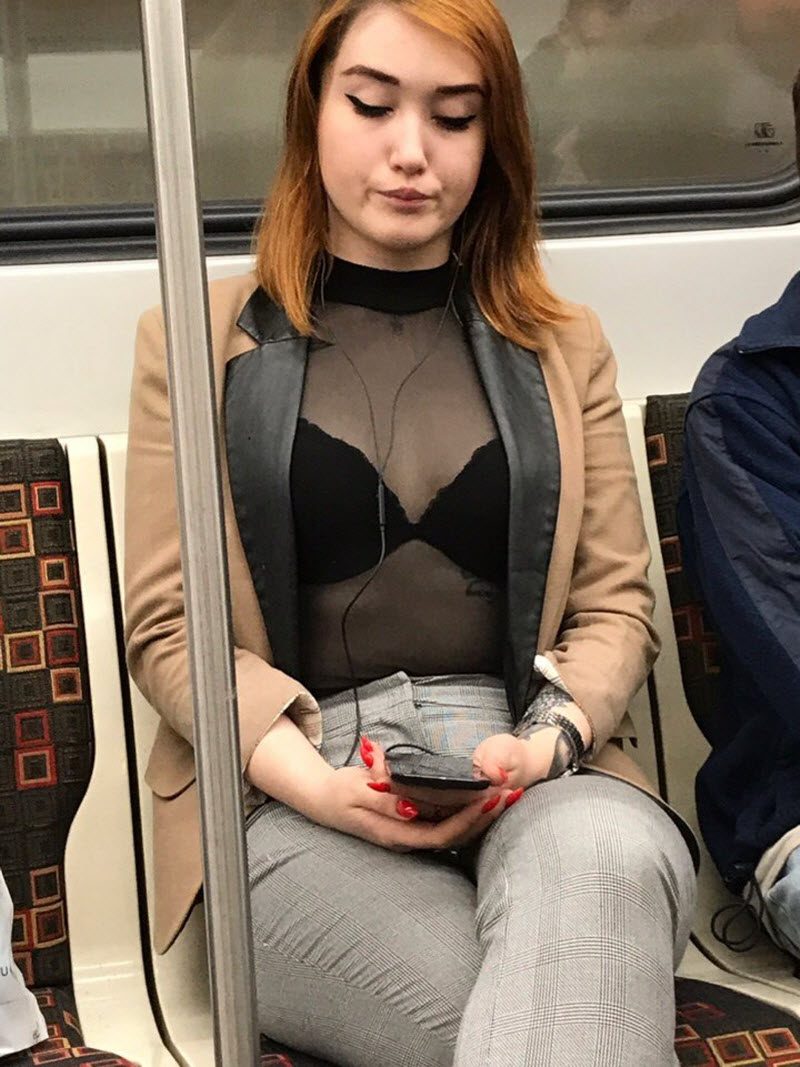 Модники из российского метрополитена