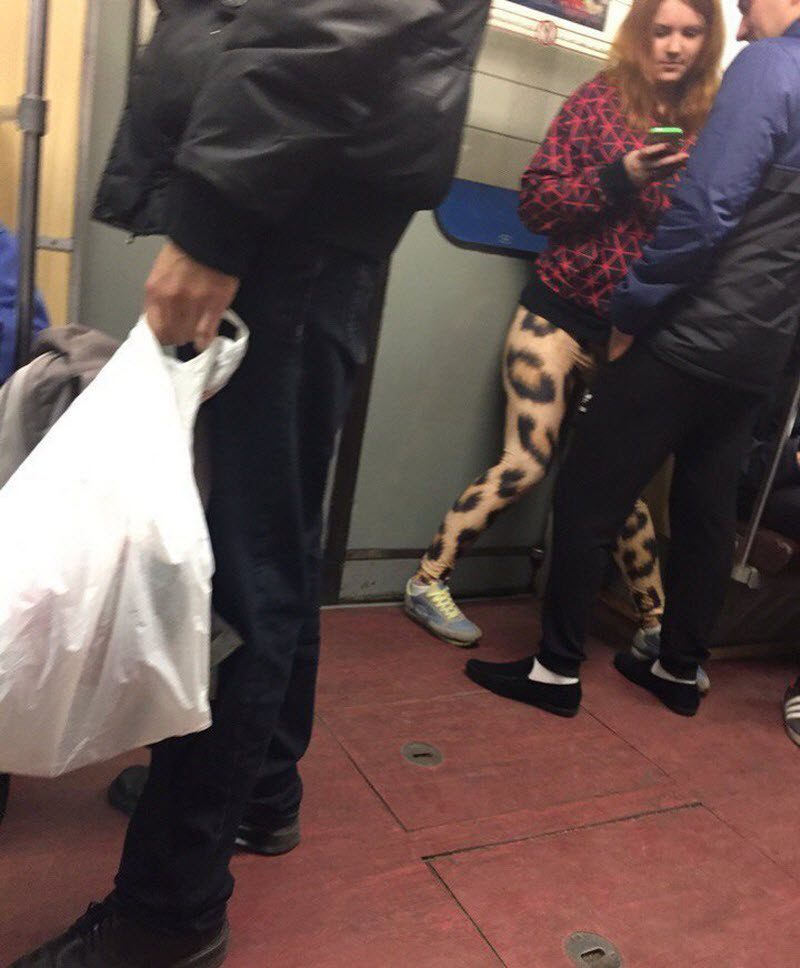 Модники из российского метрополитена