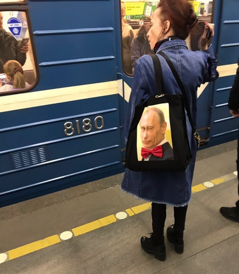 Модники из российского метрополитена