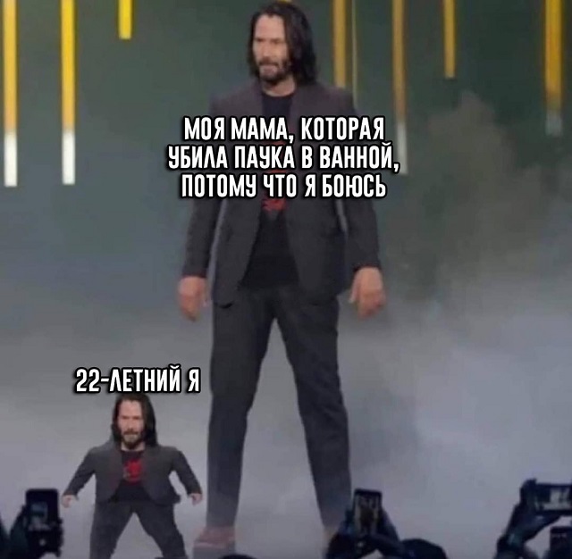 Новый звездный мем - "Маленький Киану Ривз"