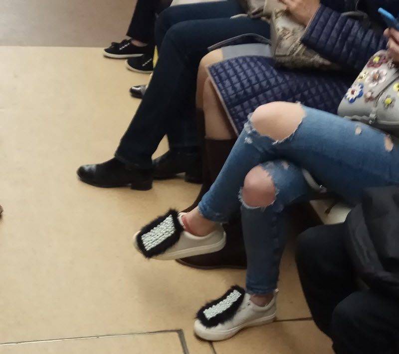 Модники из российского метрополитена