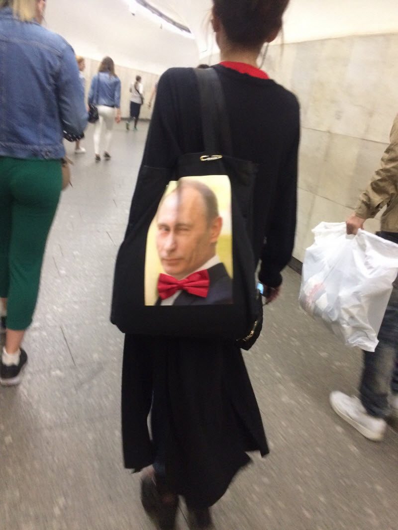 Модники из российского метрополитена