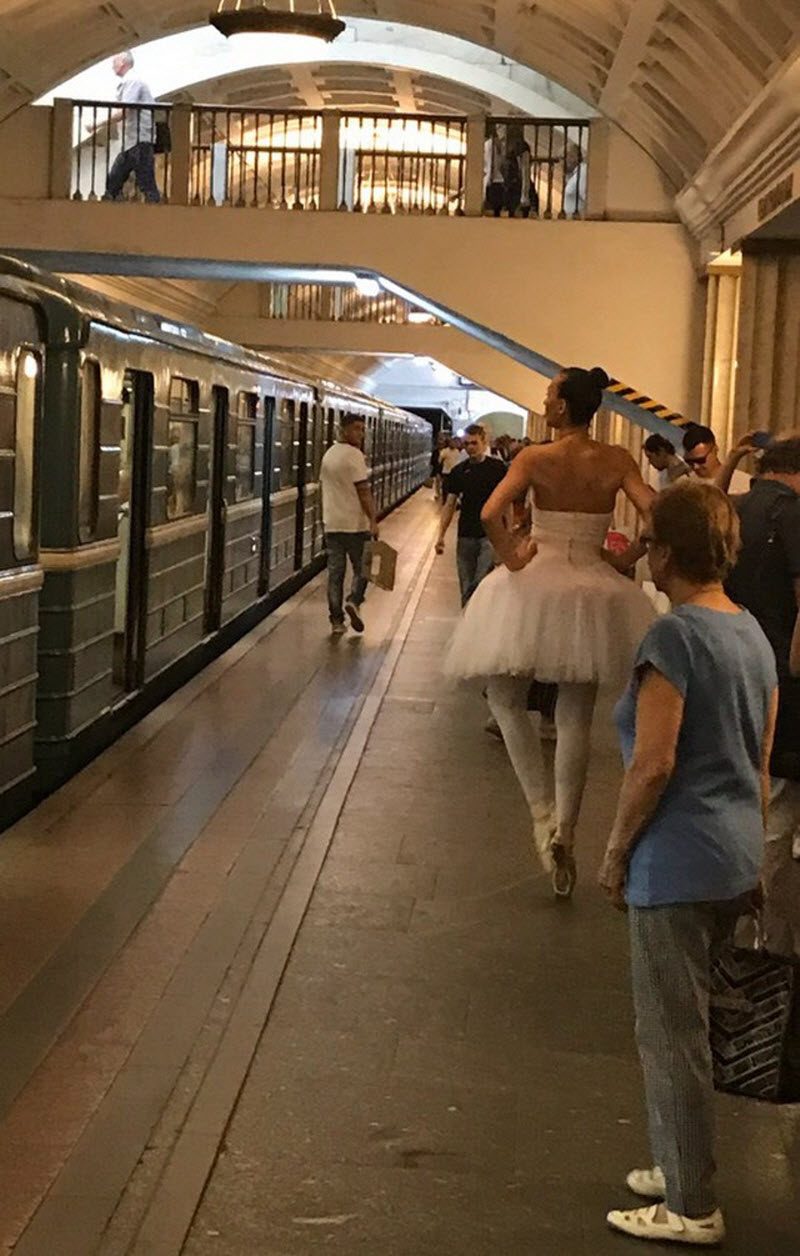Модники из российского метрополитена