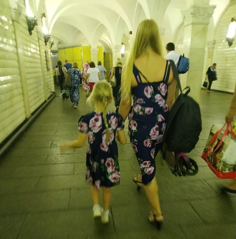 Модники из российского метрополитена