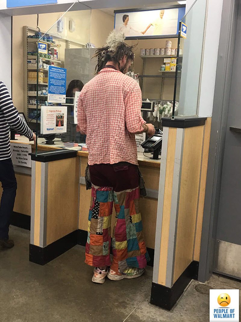 Экстравагантные покупатели Walmart