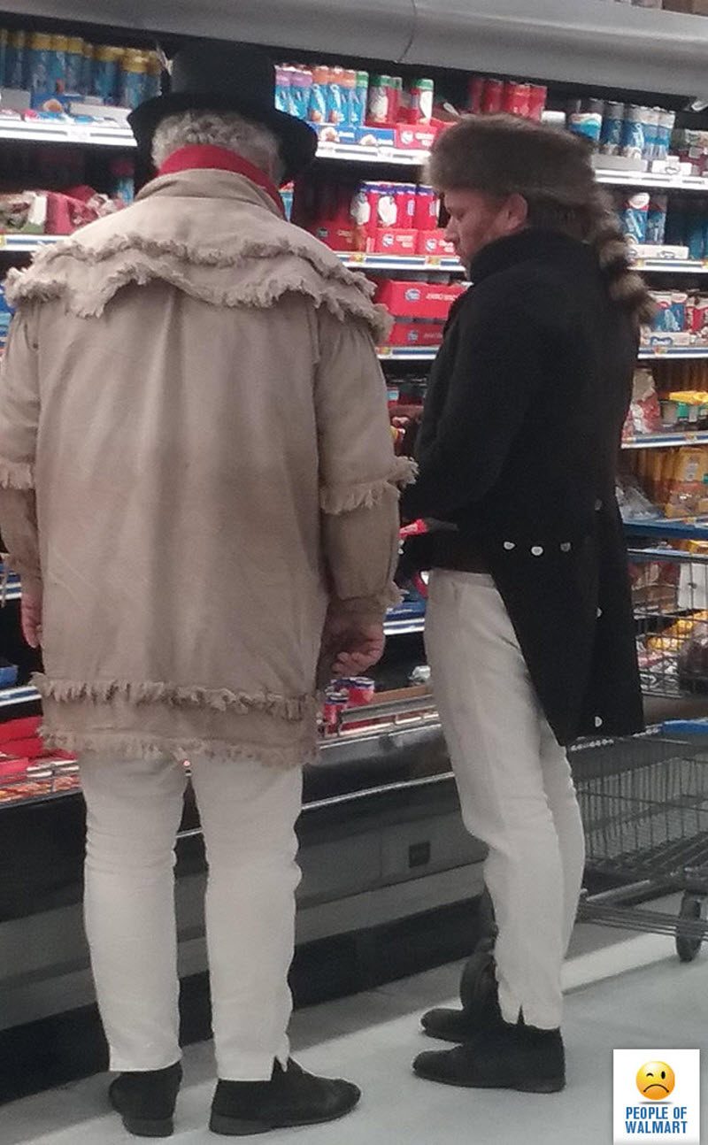 Экстравагантные покупатели Walmart