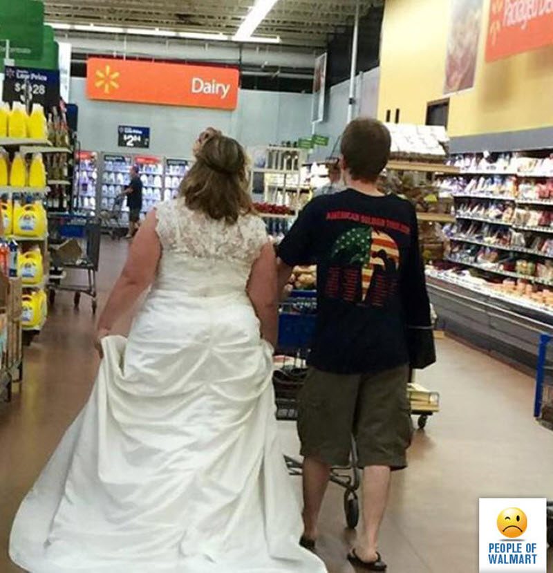 Экстравагантные покупатели Walmart