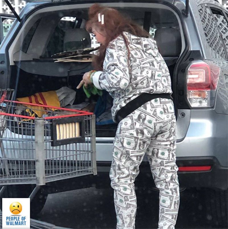 Экстравагантные покупатели Walmart