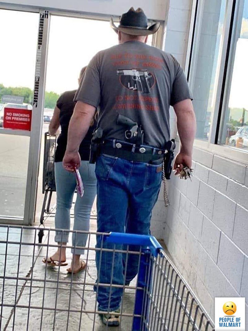 Экстравагантные покупатели Walmart