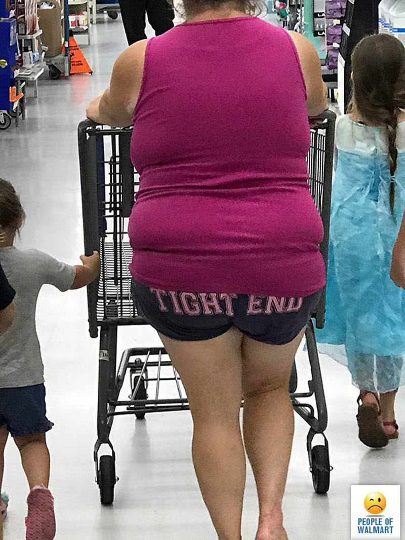 Экстравагантные покупатели Walmart