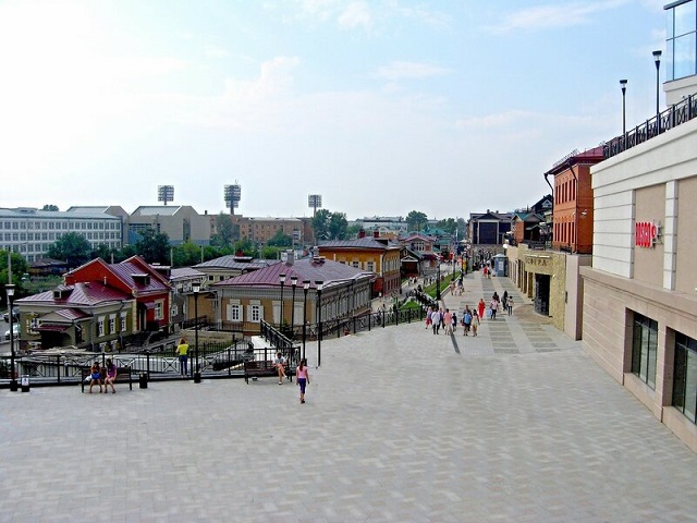 130-й квартал Иркутска: до и после