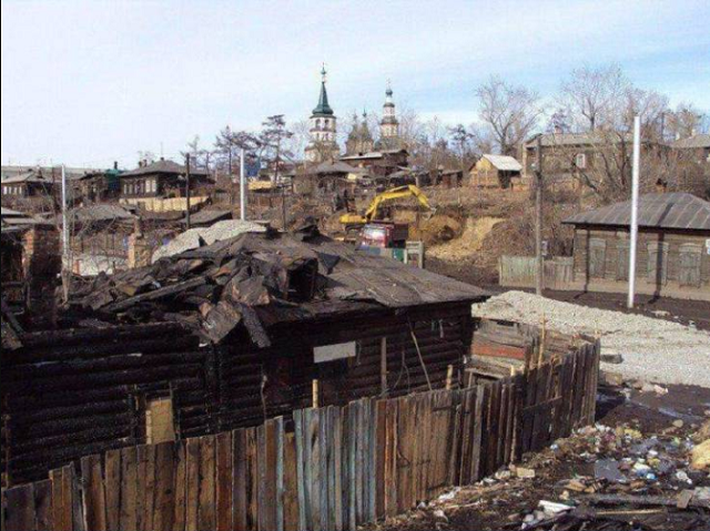 130-й квартал Иркутска: до и после