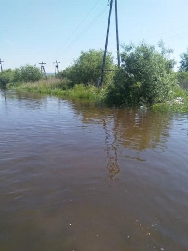 Снова наводнение: в городе Канск вода в реке поднялась до 439 см