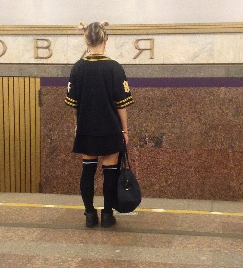 Модники из российского метрополитена