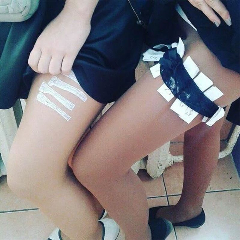 Наши девушки всегда готовы к экзаменам