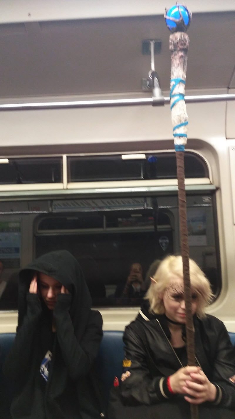 Модники из российского метрополитена