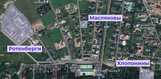 Александр Масляков купил дом за 388 млн неподалёку от особняка Ротенбергов