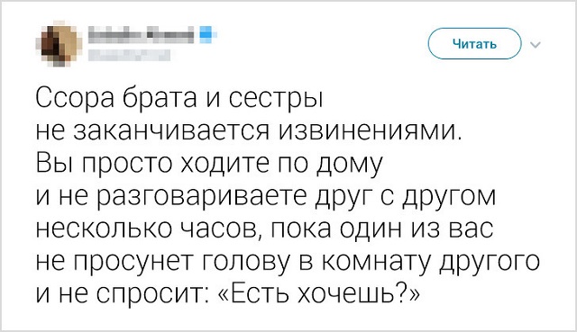 Забавные твиты о конфликтах братьев и сестер
