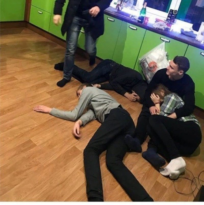 Забавы молодых: пьянки, гулянки, вписки