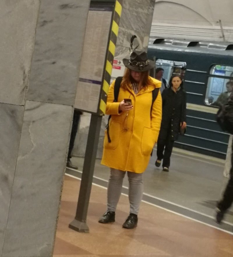Модники из российского метрополитена