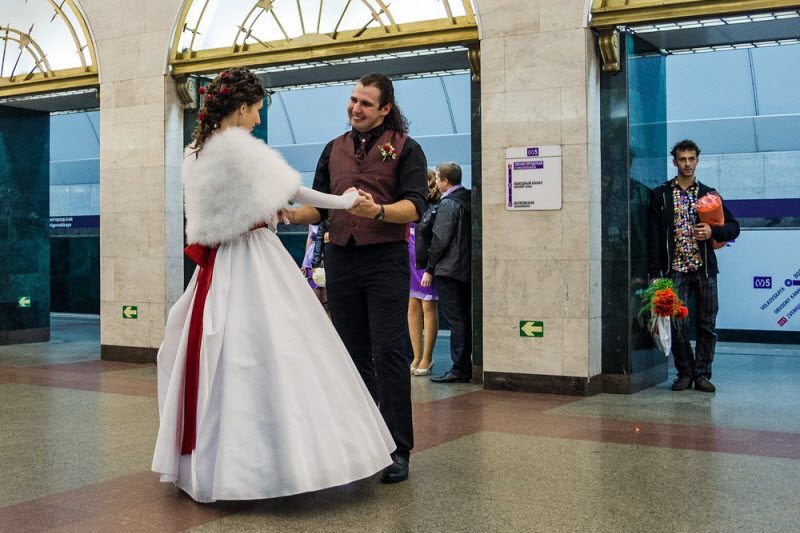 Модники из российского метрополитена