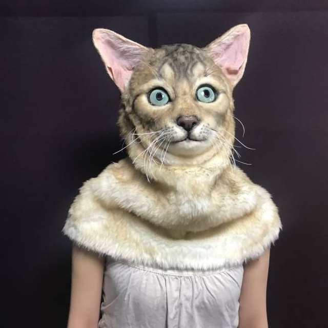 Невероятно реалистичные маски животных