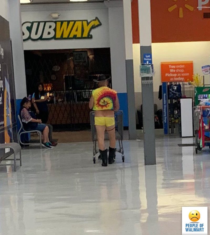 Экстравагантные покупатели Walmart