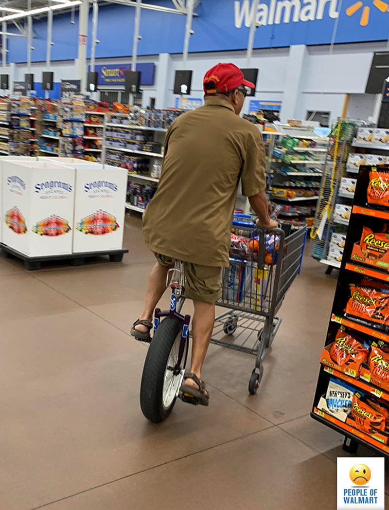 Экстравагантные покупатели Walmart