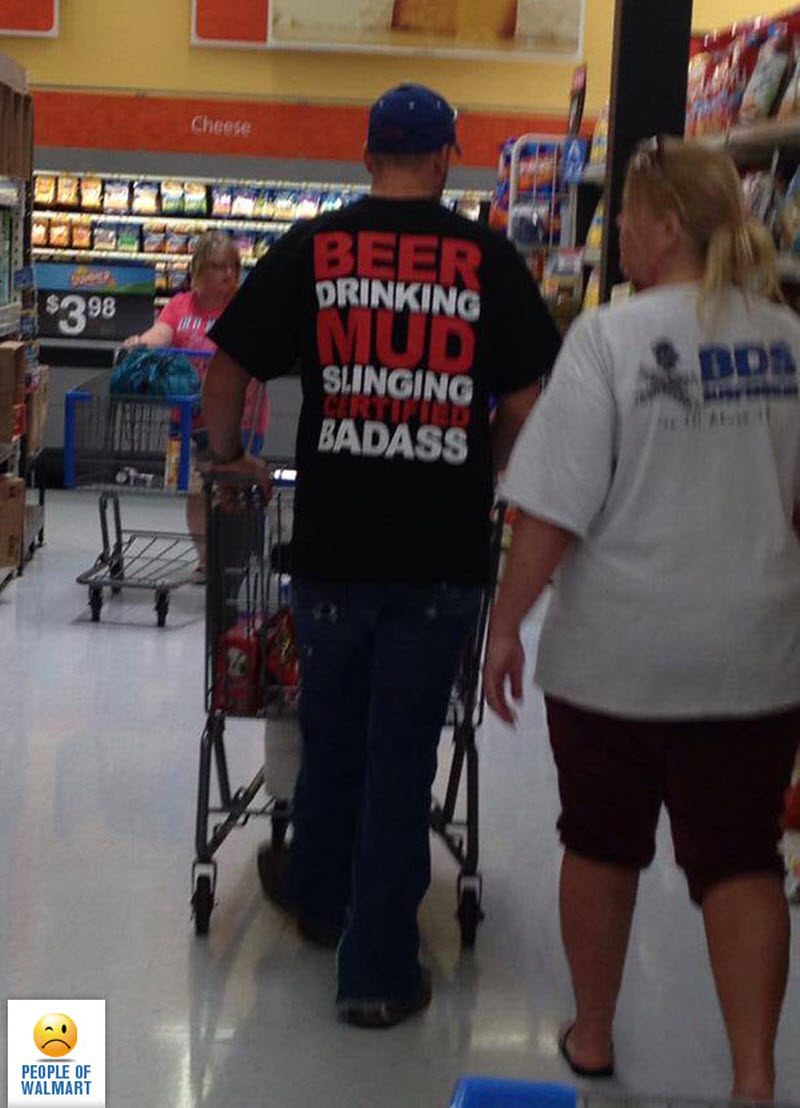 Экстравагантные покупатели Walmart