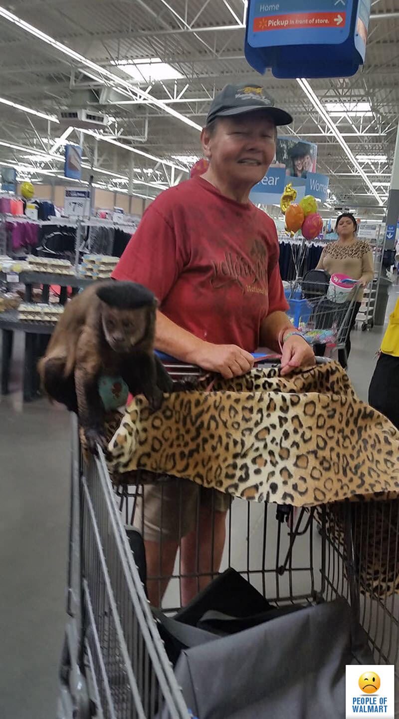 Экстравагантные покупатели Walmart