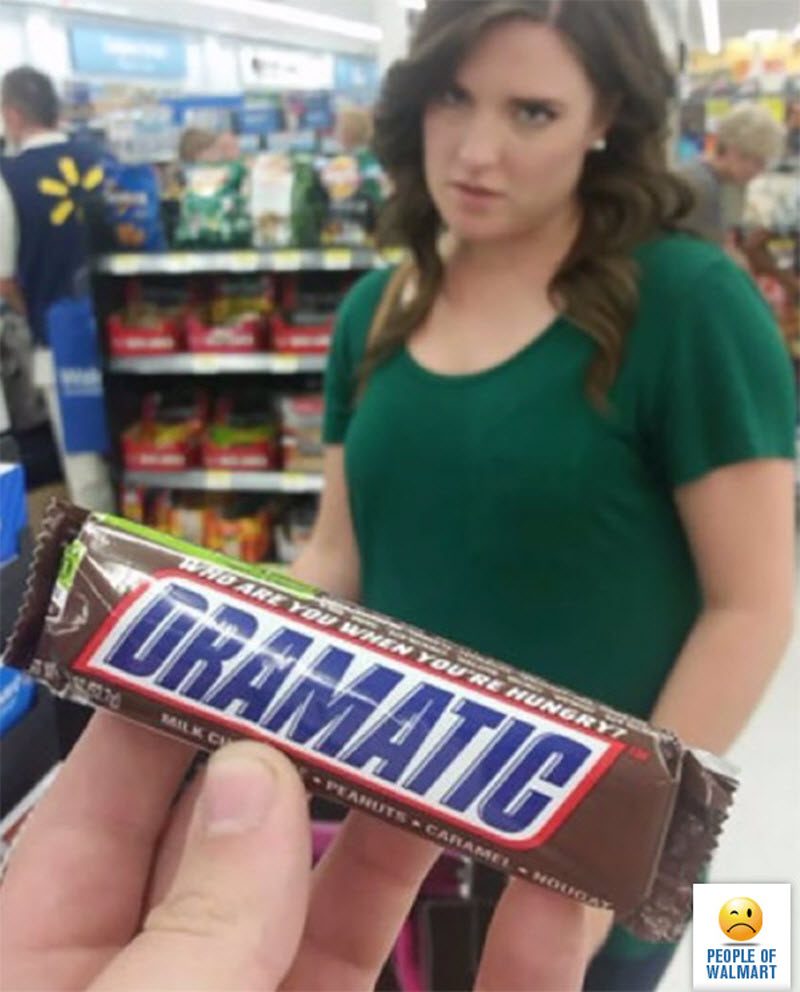 Экстравагантные покупатели Walmart