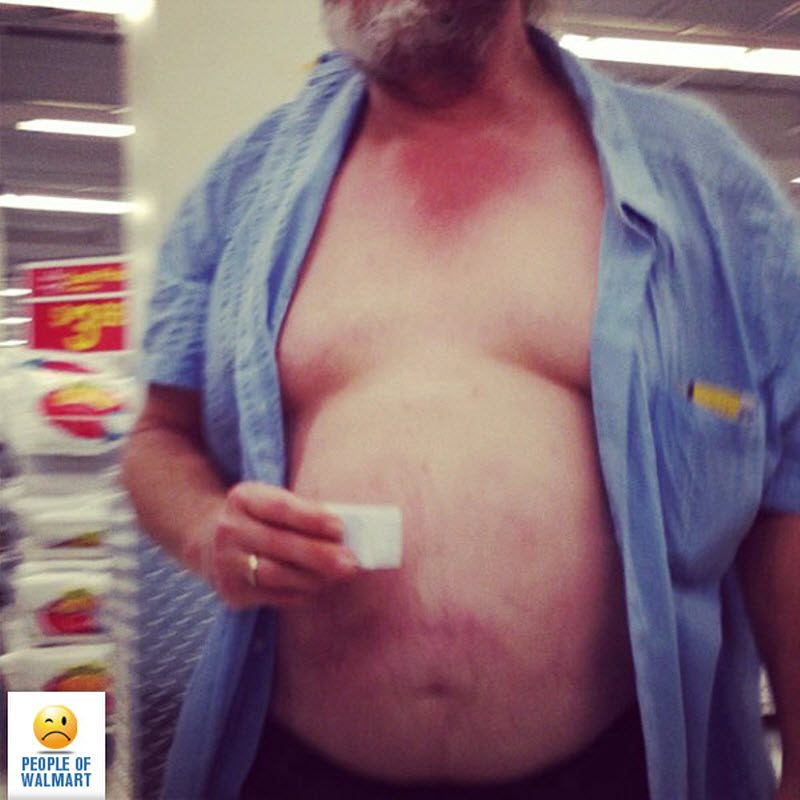 Экстравагантные покупатели Walmart
