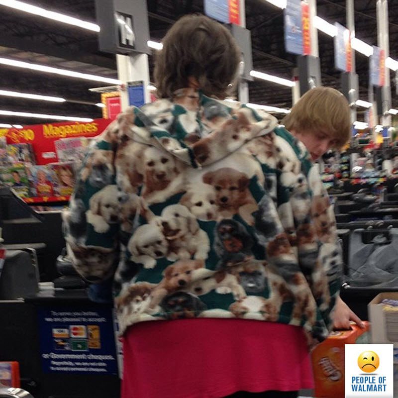 Экстравагантные покупатели Walmart