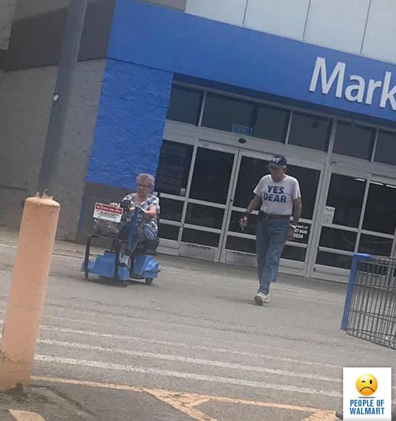 Экстравагантные покупатели Walmart