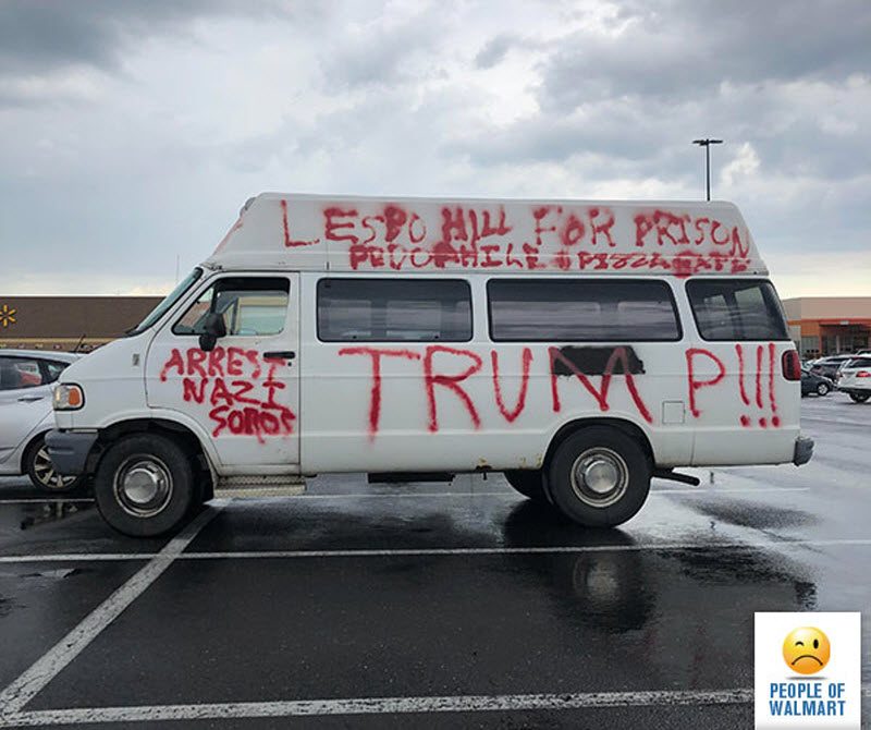 Экстравагантные покупатели Walmart