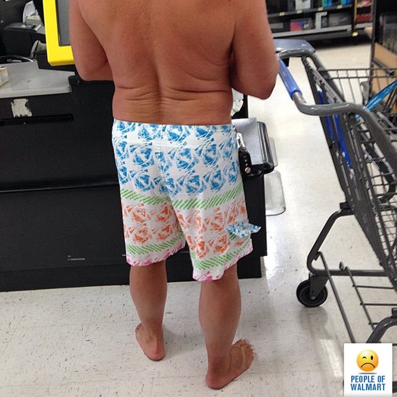 Экстравагантные покупатели Walmart