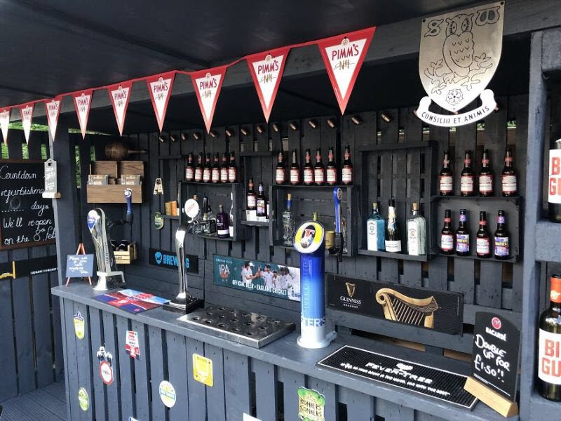 Домашний стильный бар из поддонов за 2 дня