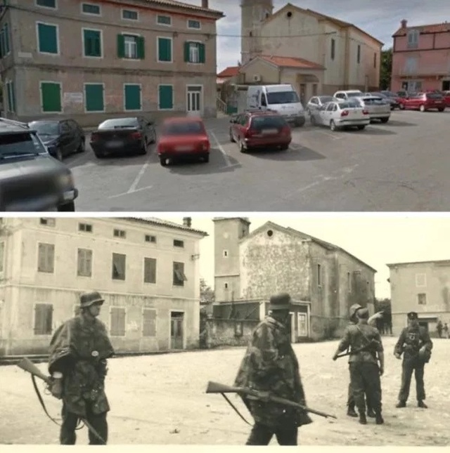 Воссоединяя старые и современные фотографии