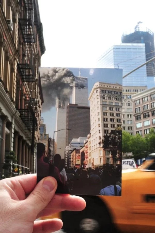 Воссоединяя старые и современные фотографии