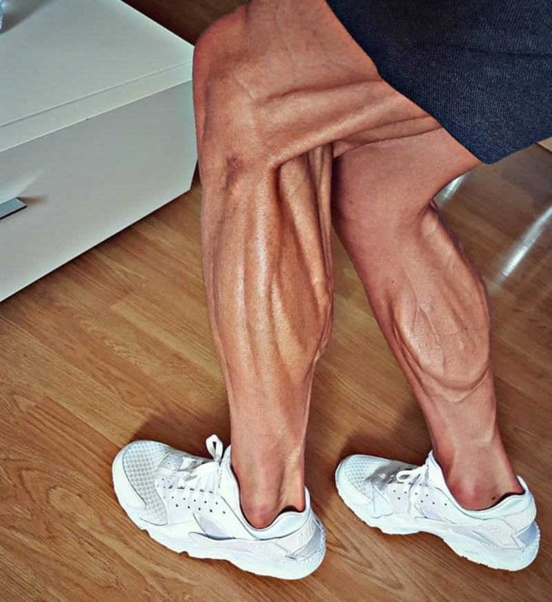 Ноги велогонщика Томаша Марчинского