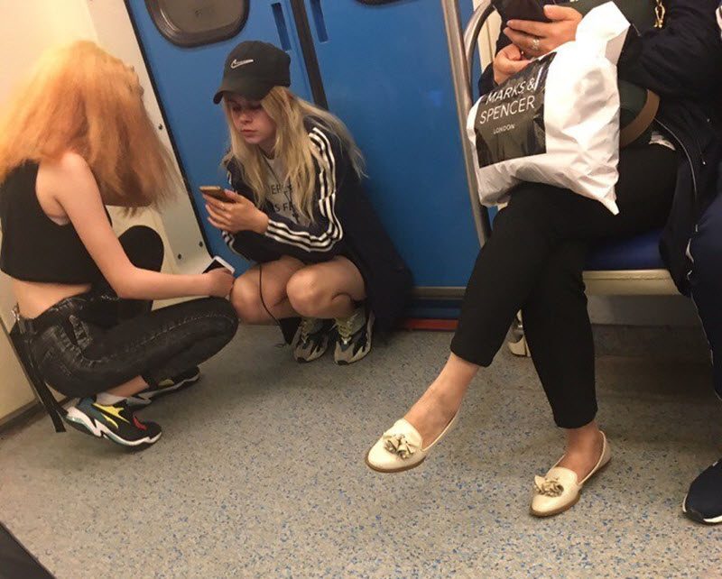 Модники из российского метрополитена