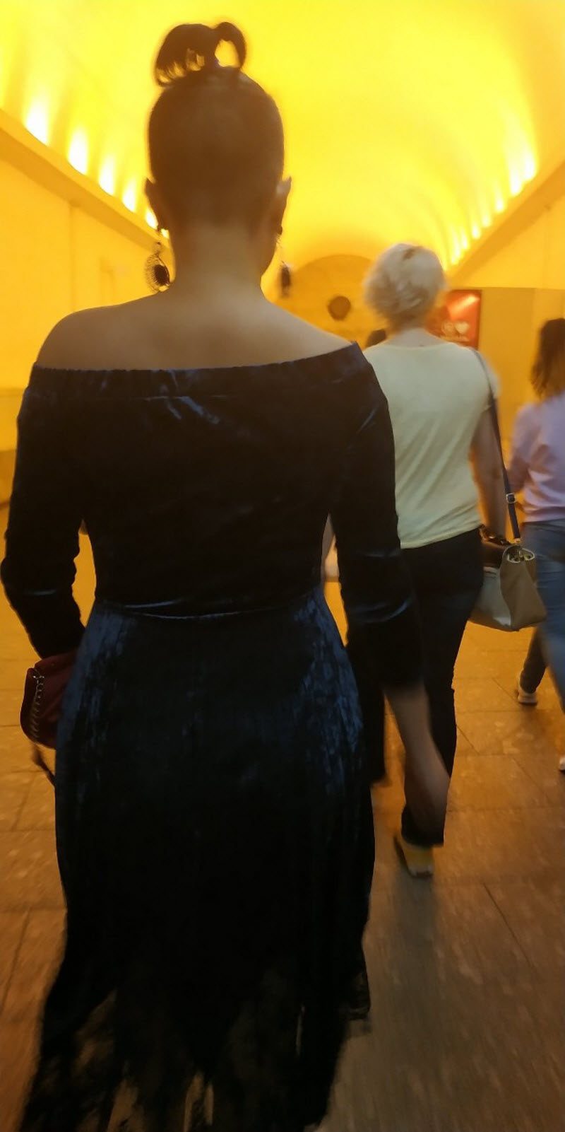 Модники из российского метрополитена