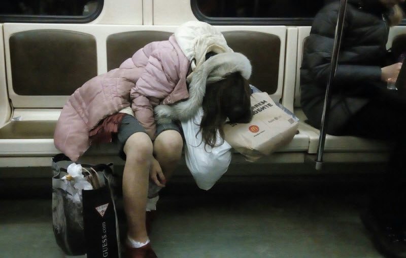 Модники из российского метрополитена