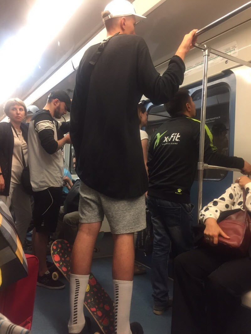 Модники из российского метрополитена