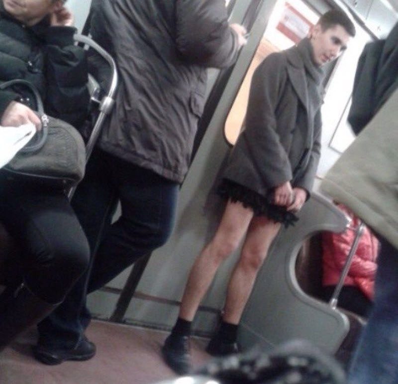 Модники из российского метрополитена