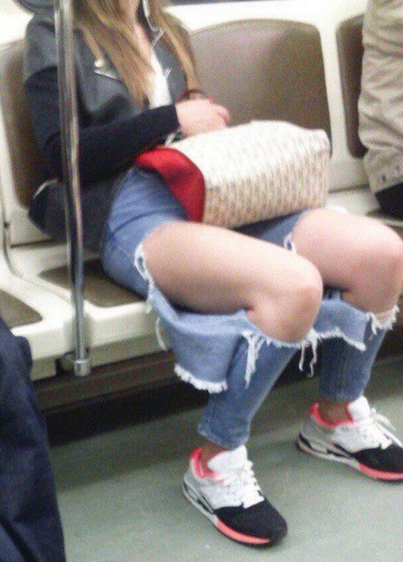 Модники из российского метрополитена