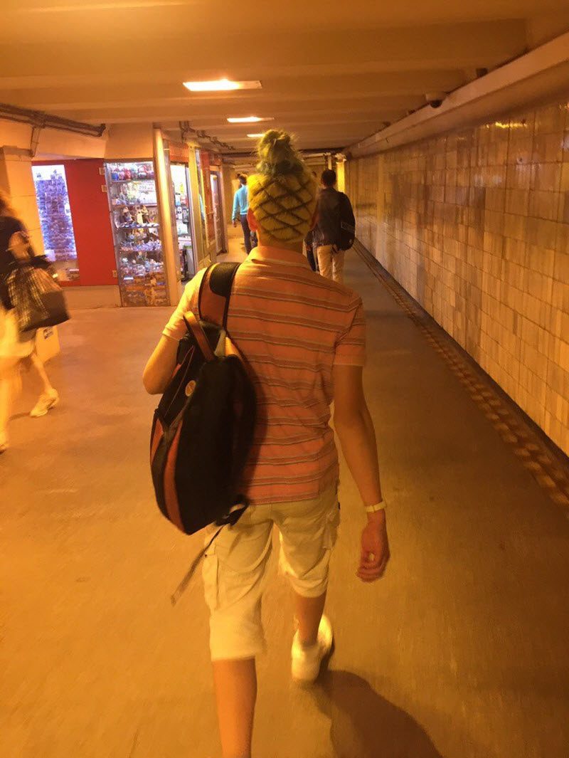 Модники из российского метрополитена