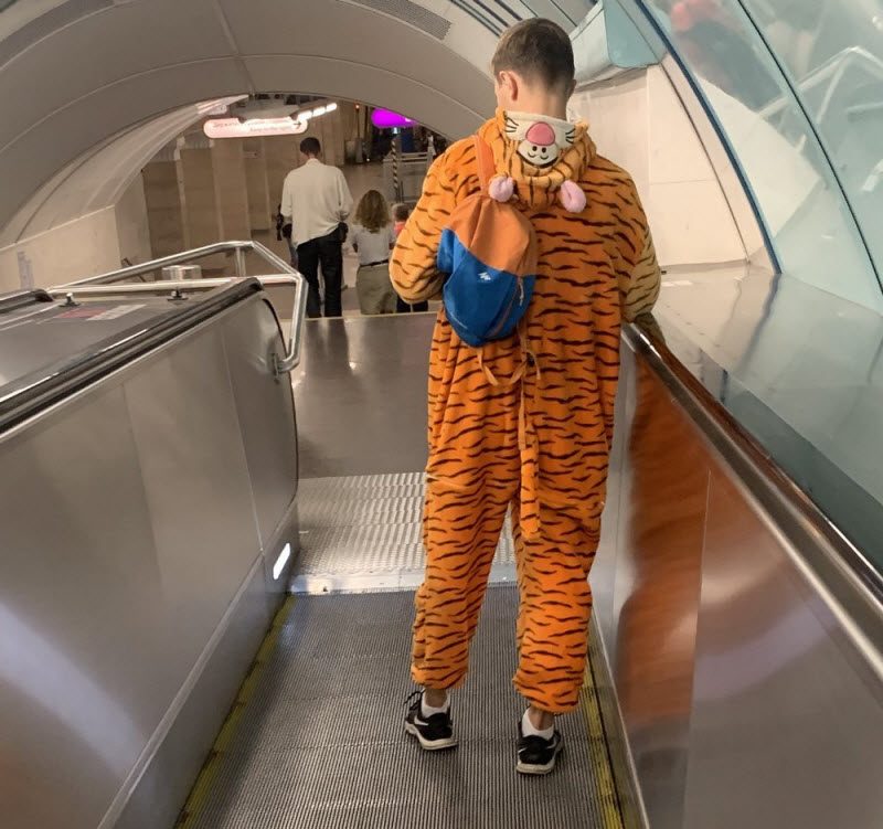 Модники из российского метрополитена