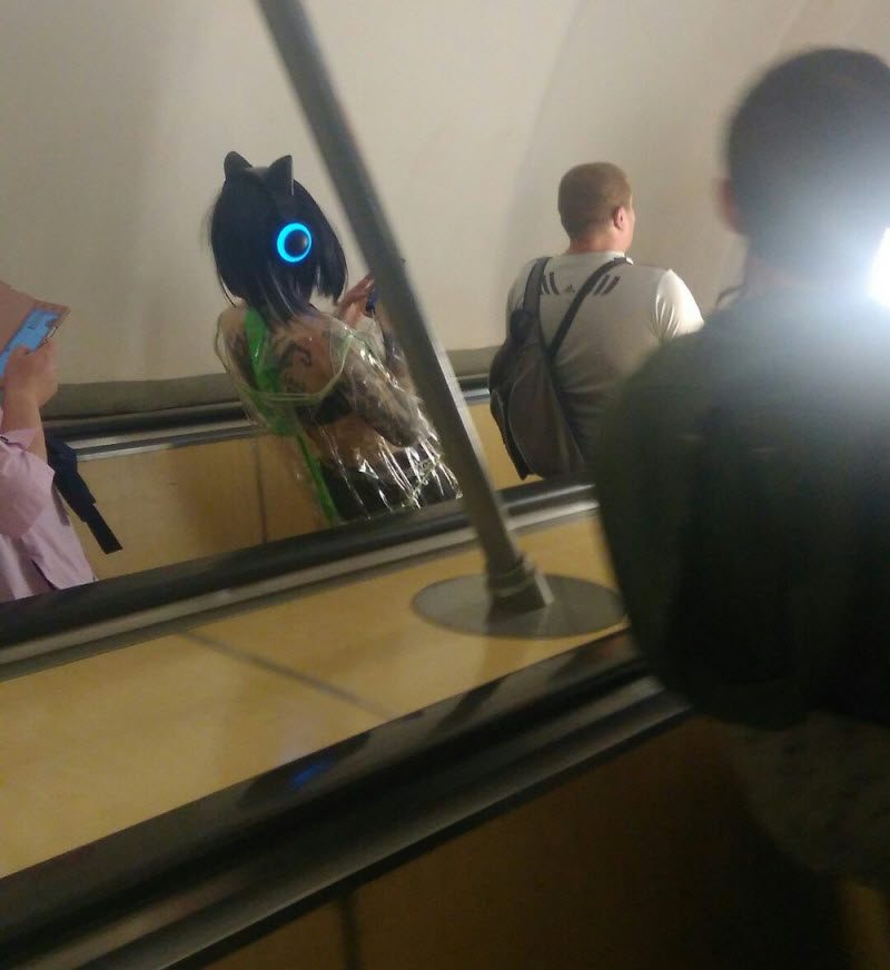 Модники из российского метрополитена