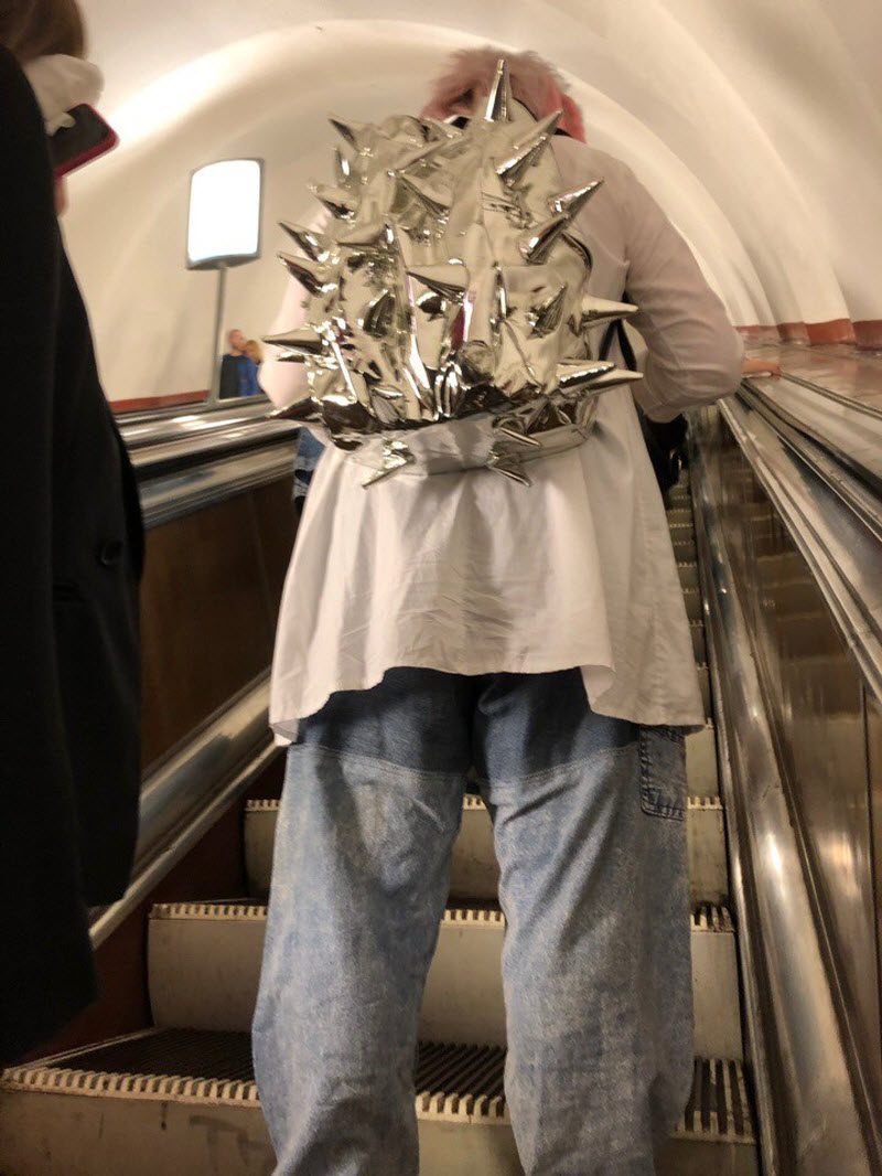 Модники из российского метрополитена